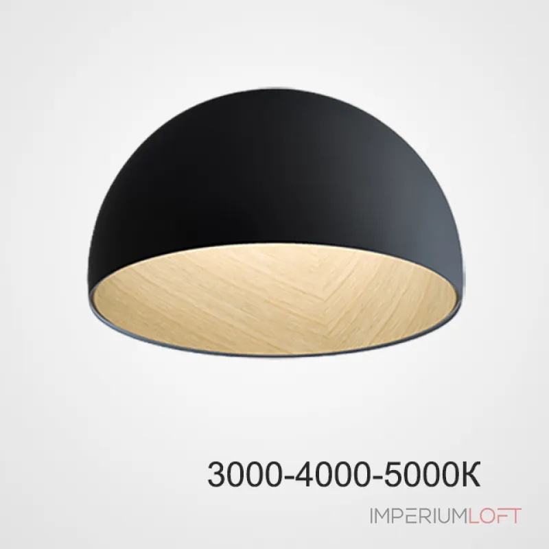 Потолочный светильник BARA B D35 Black Трехцветный свет от ImperiumLoft Потолочный светильник BARA B D35 Black Трехцветный свет от ImperiumLoft