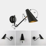 Настенный светильник NATI Black от ImperiumLoft