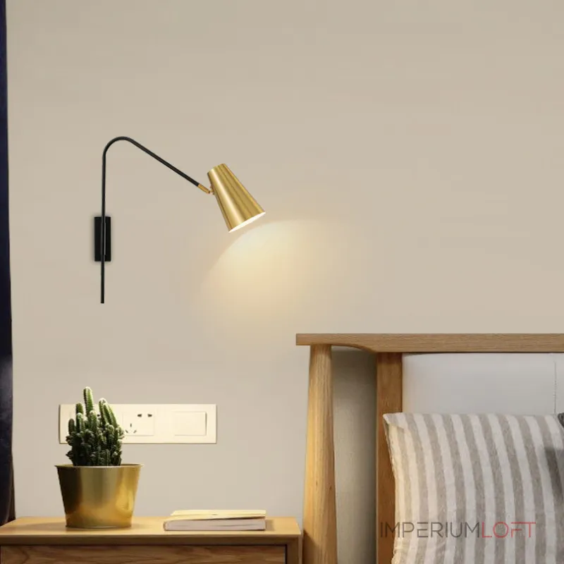 Настенный светильник VERINA Black от ImperiumLoft