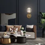 Настенный светильник LUARA WALL B G от ImperiumLoft