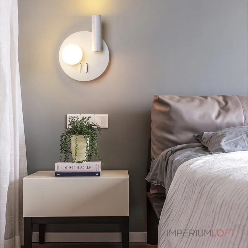 Настенный светильник SNOTRA WALL A Right 3000К от ImperiumLoft