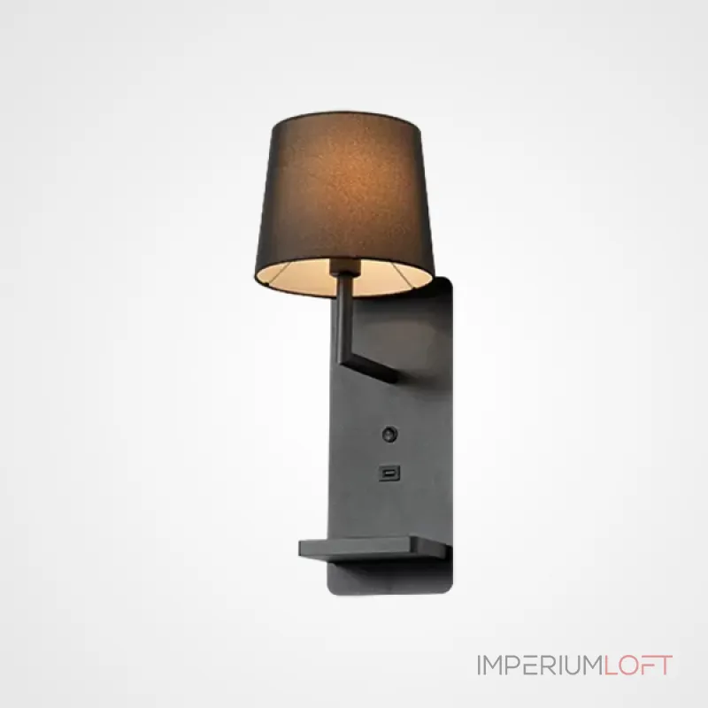 Настенный светильник VILLA B Black от ImperiumLoft Настенный светильник VILLA B Black от ImperiumLoft