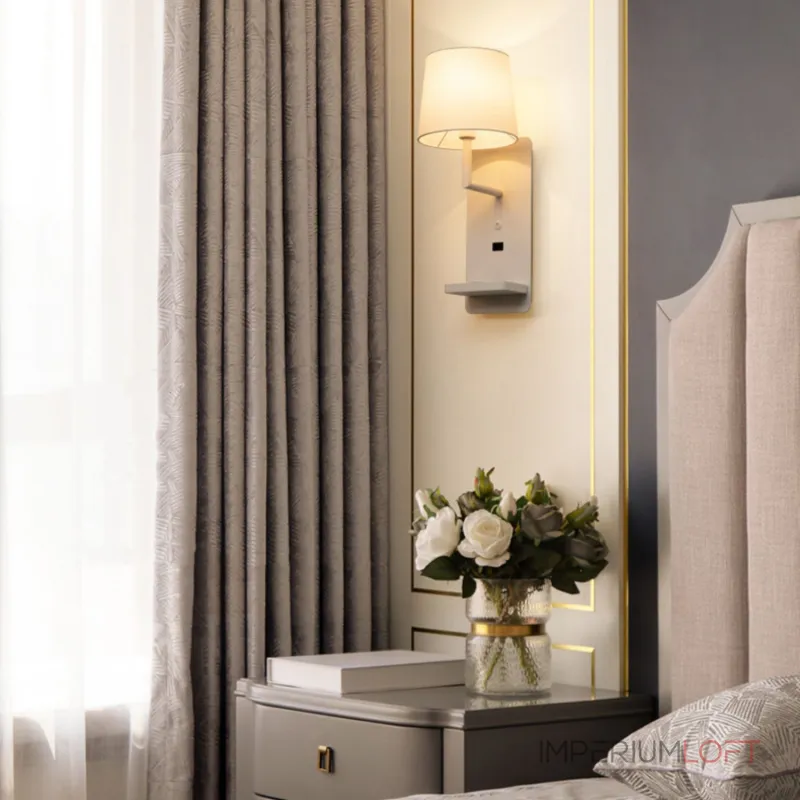 Настенный светильник VILLA B Black от ImperiumLoft Настенный светильник VILLA B Black от ImperiumLoft