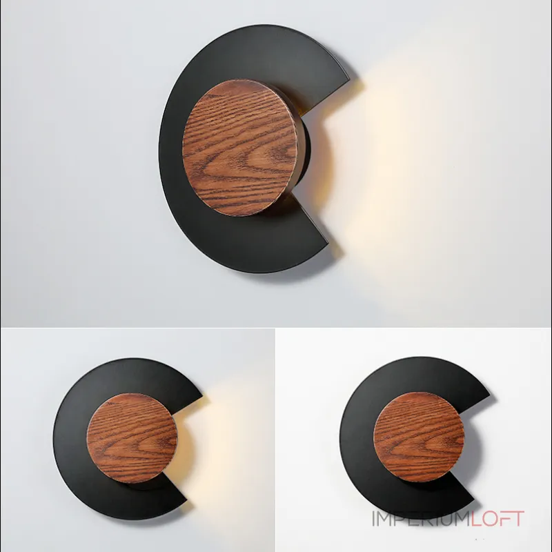 Настенный светильник COOKIE Dark Brown Black 3000К от ImperiumLoft Настенный светильник COOKIE Dark Brown Black 3000К от ImperiumLoft