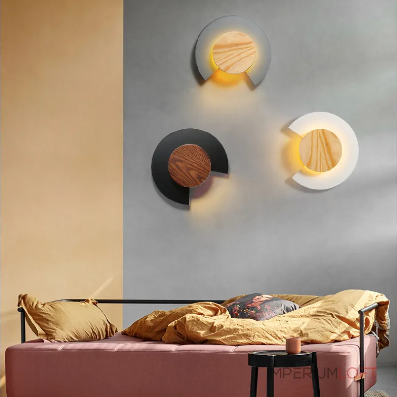 Настенный светильник COOKIE Dark Brown Black 3000К от ImperiumLoft Настенный светильник COOKIE Dark Brown Black 3000К от ImperiumLoft