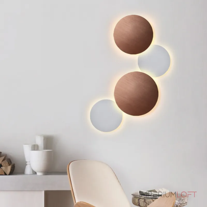 Настенный светильник BEA B D30 White от ImperiumLoft