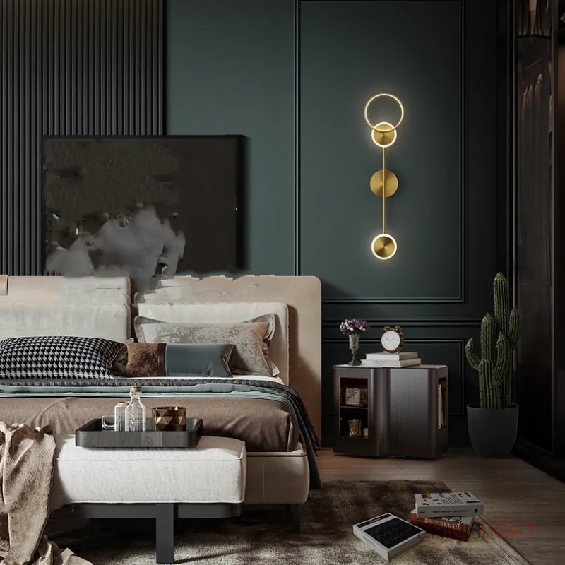 Настенный светильник AMBER Black от ImperiumLoft