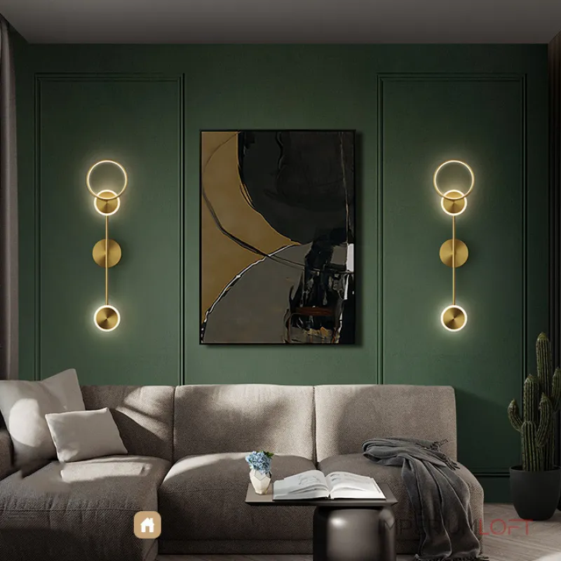 Настенный светильник AMBER Black от ImperiumLoft