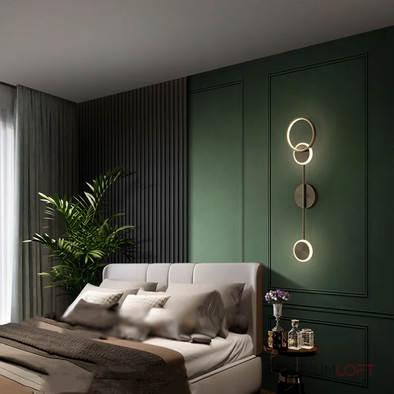 Настенный светильник AMBER Black от ImperiumLoft