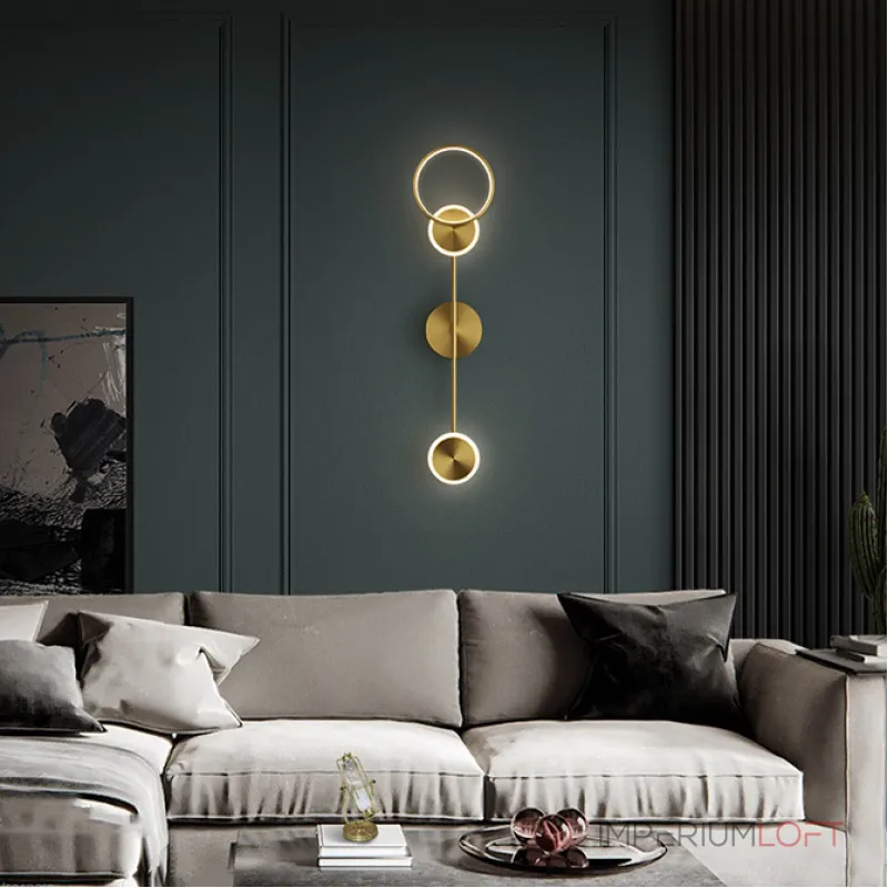 Настенный светильник AMBER Black от ImperiumLoft