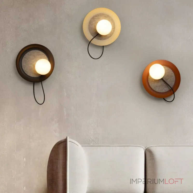 Настенный светильник MARGOTT WALL D35 Black от ImperiumLoft