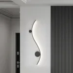 Настенный светильник TEMP L100 Black от ImperiumLoft