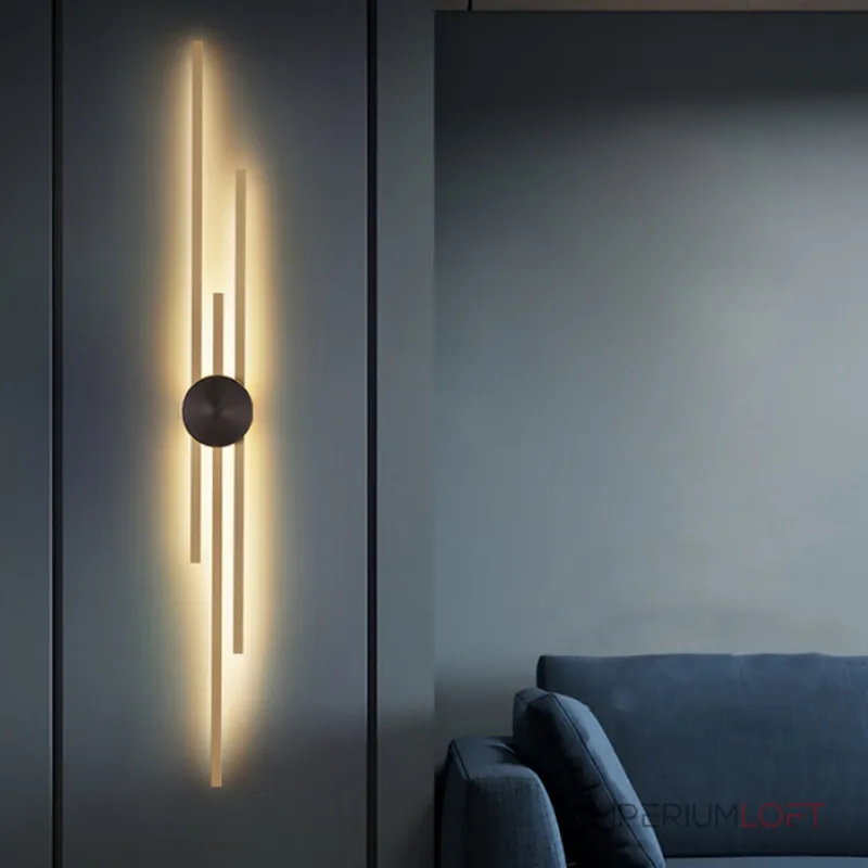 Настенный светильник GULL B H94 Brass от ImperiumLoft