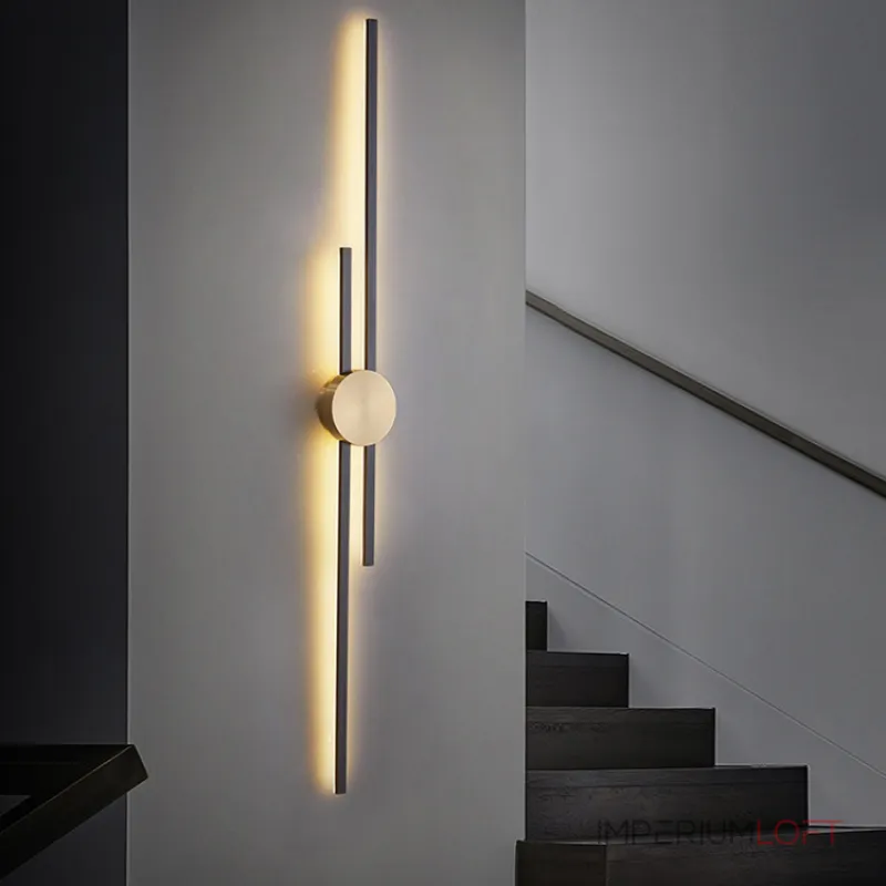 Настенный светильник GULL B H94 Brass от ImperiumLoft