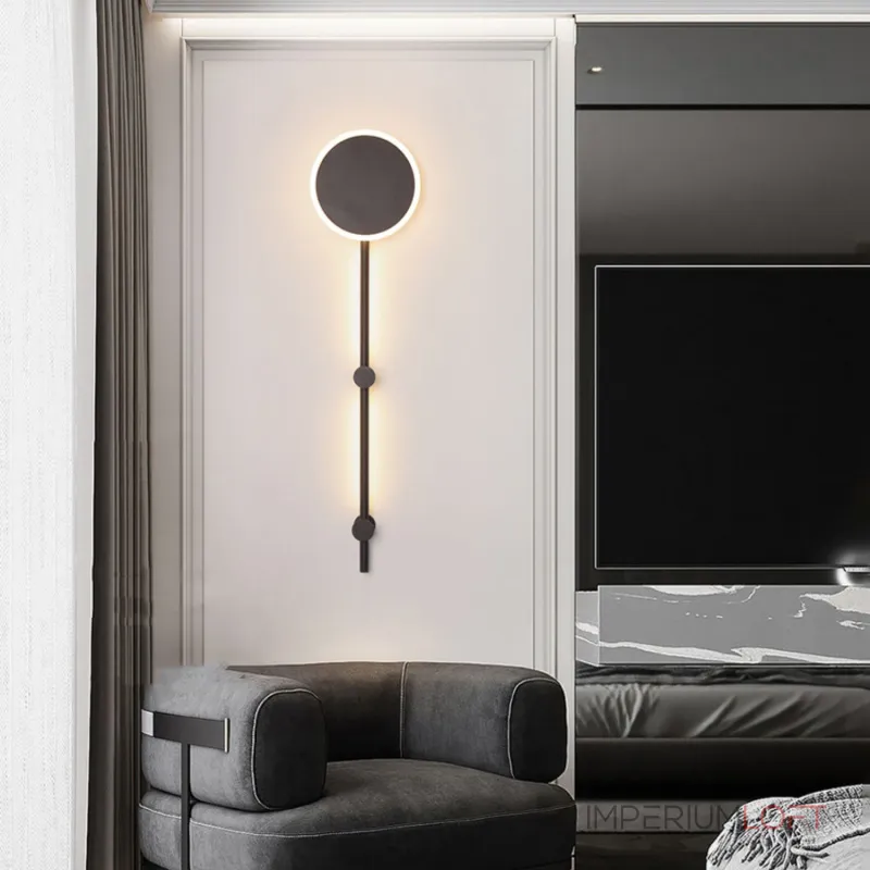 Настенный светильник MARA H100 Black Трехцветный свет от ImperiumLoft