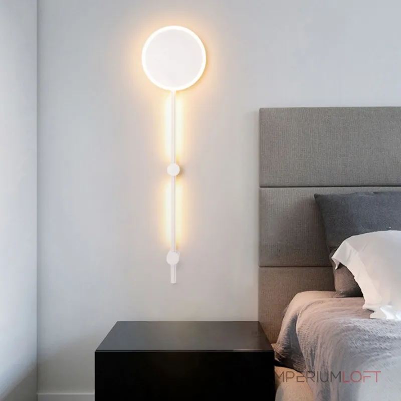 Настенный светильник MARA H100 Black Трехцветный свет от ImperiumLoft