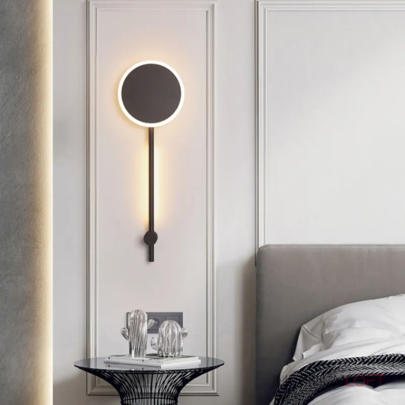 Настенный светильник MARA H100 Black Трехцветный свет от ImperiumLoft