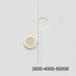 Настенный светильник DONATA B H80 White Трехцветный свет от ImperiumLoft