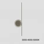 Настенный светильник DONATA A H60 Black Трехцветный свет от ImperiumLoft