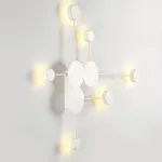 Бра Pin Wall Light 6 White от ImperiumLoft