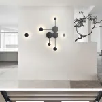 Бра Pin Wall Light 6 White от ImperiumLoft