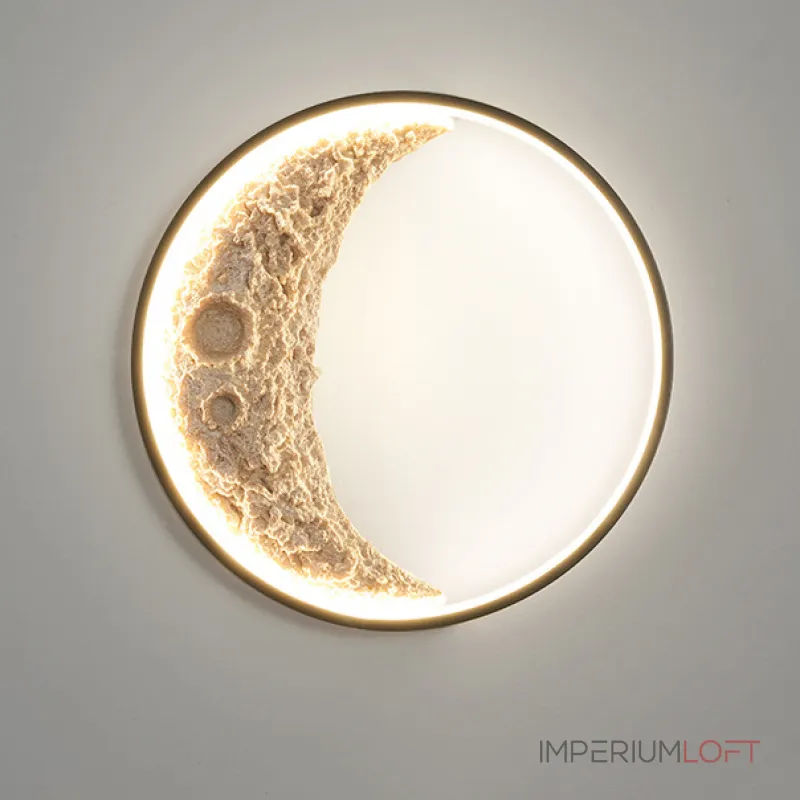 Настенный светильник COSMOS WANING Луна D60 Трехцветный свет от ImperiumLoft