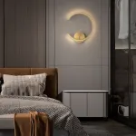 Настенный светильник RIN D20 Brass от ImperiumLoft