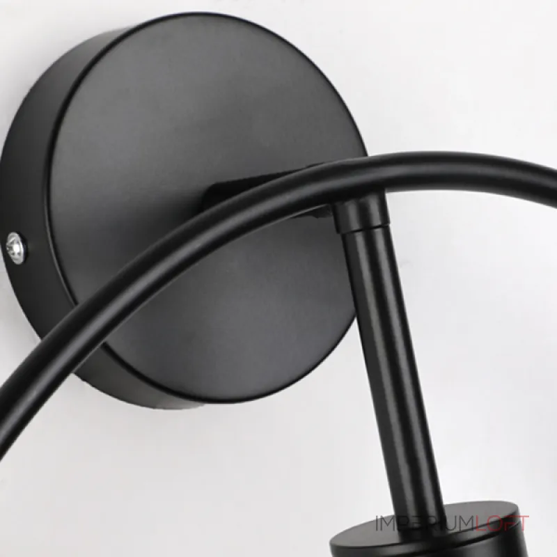 Настенный светильник VELMA D28 Black от ImperiumLoft