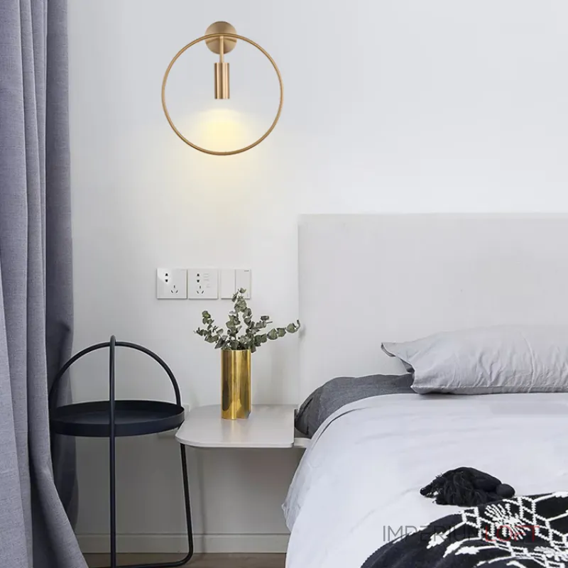 Настенный светильник VELMA D28 Black от ImperiumLoft