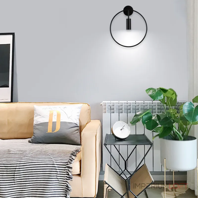 Настенный светильник VELMA D28 Black от ImperiumLoft