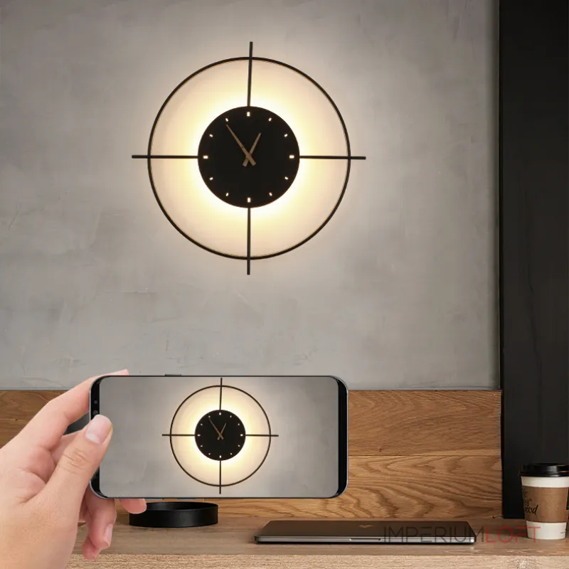 Настенный светильник NINNA Black 4000К от ImperiumLoft Настенный светильник NINNA Black 4000К от ImperiumLoft