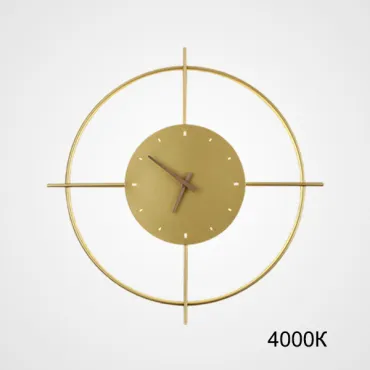 Настенные часы NINNA Brass 4000К