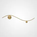 Настенный светильник TEMP L100 Brass от ImperiumLoft