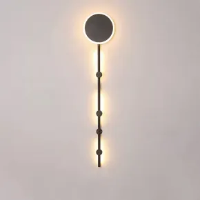 Настенный светильник MARA H100 Black Трехцветный свет Настенный светильник MARA H100 Black Трехцветный свет