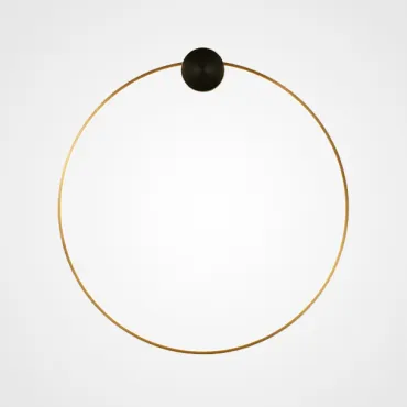 Настенный светильник WOLKE WALL D80 Brass