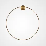 Настенный светильник WOLKE WALL D80 Black от ImperiumLoft