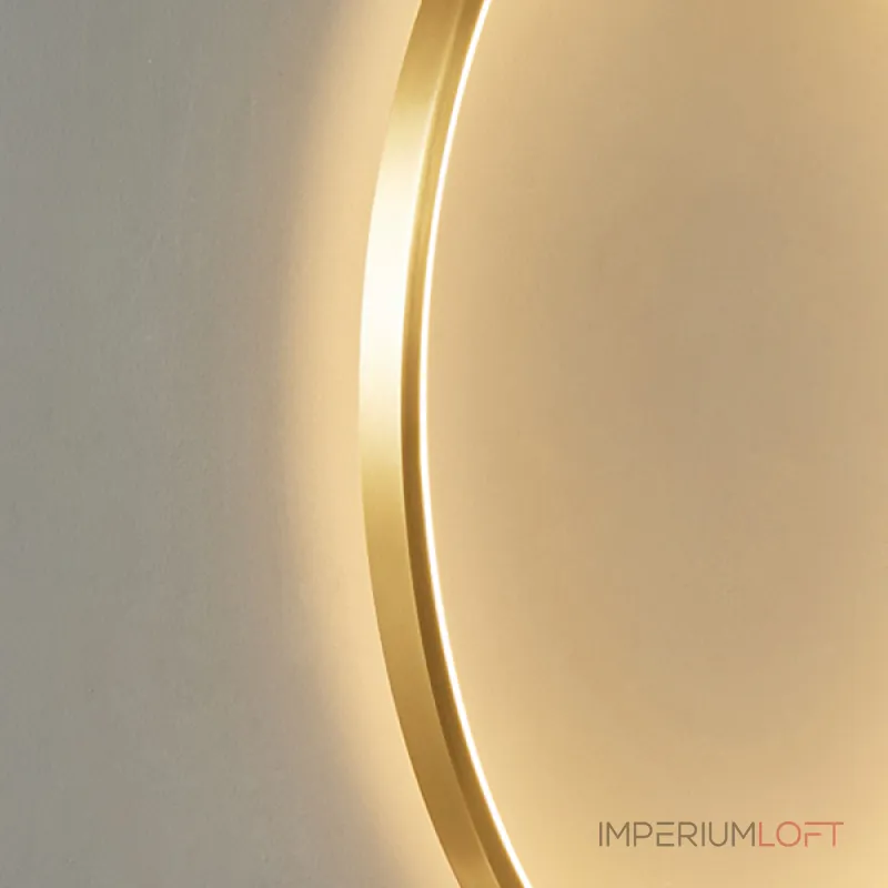 Настенный светильник WOLKE WALL D30 Brass от ImperiumLoft