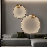 Настенный светильник WOLKE WALL D30 Brass от ImperiumLoft