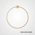 Настенный светильник GUARD B D50 Brass Трехцветный свет от ImperiumLoft