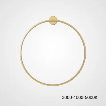 Настенный светильник GUARD B D50 Brass Трехцветный свет