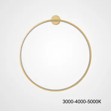 Настенный светильник GUARD B D60 Brass Трехцветный свет