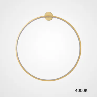 Настенный светильник GUARD B D80 Brass 4000К
