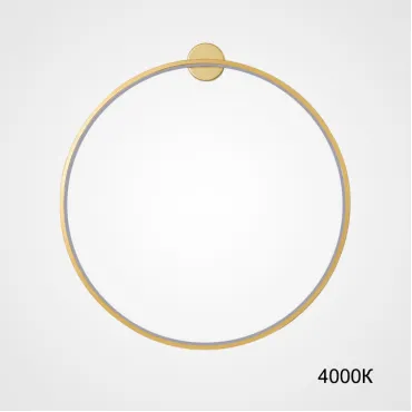 Настенный светильник GUARD B D100 Brass 4000К