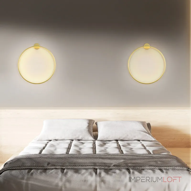 Настенный светильник GUARD B D80 Brass 4000К от ImperiumLoft