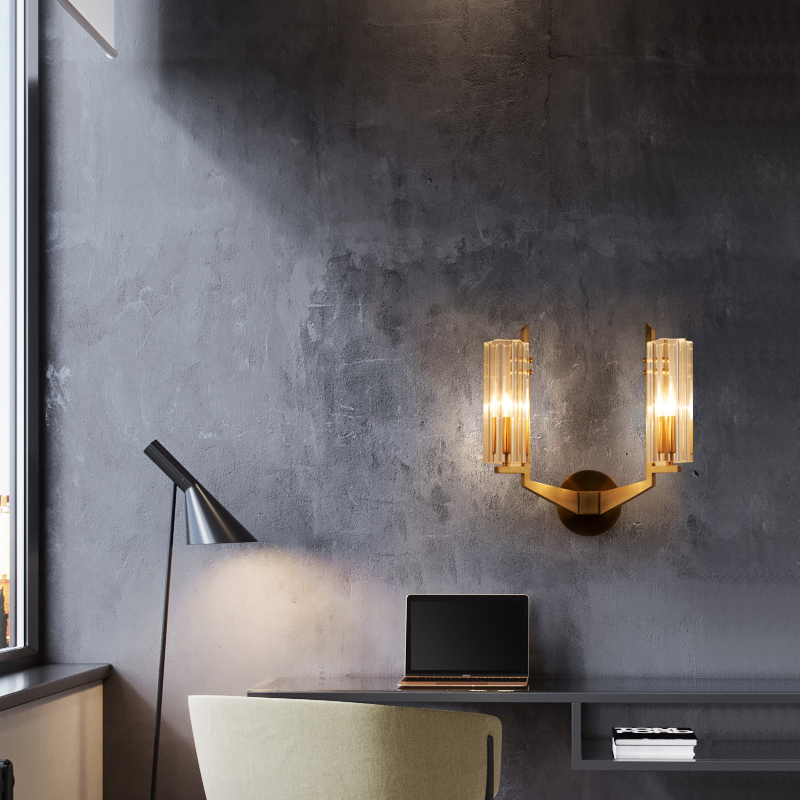 Настенный светильник HELLA L2 Brass от ImperiumLoft