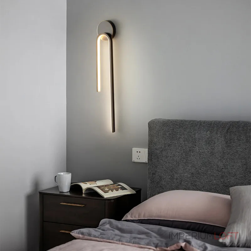 Настенный светильник WIKI WALL Black от ImperiumLoft