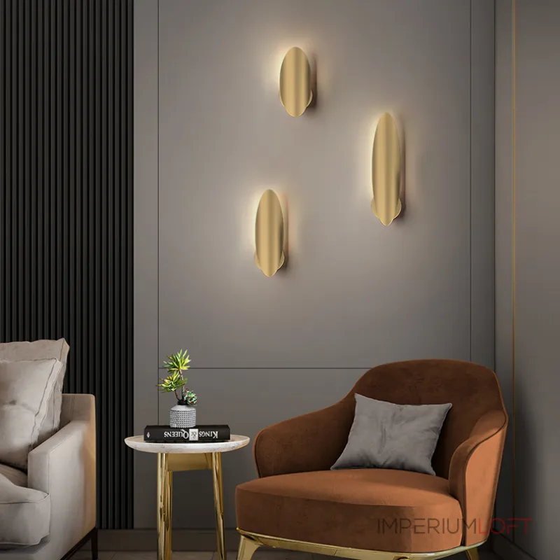 Настенный светильник AMULET H45 Black от ImperiumLoft Настенный светильник AMULET H45 Black от ImperiumLoft