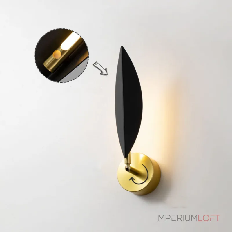 Настенный светильник IVY Поворотный от ImperiumLoft Настенный светильник IVY Поворотный от ImperiumLoft