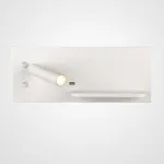 Настенный светильник GENIUS Left White от ImperiumLoft