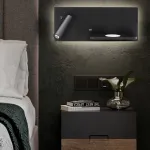 Настенный светильник GENIUS Left Black от ImperiumLoft